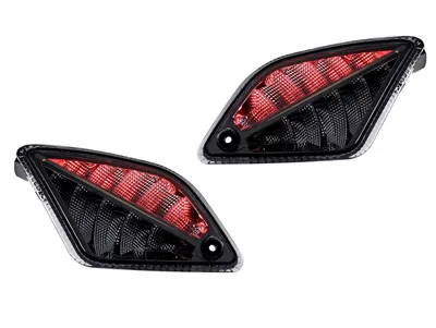 Produktbild von Blinker-Set Moto Nostra hinten 2K22 dynamisches LED Lauflicht, Positionslicht, E-Prüfzeichen, Smoked für Vespa GTS 125-300 HPE (2019-2022)