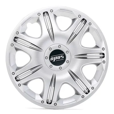 Produktbild von 4x 13" Zoll Radkappen Silber Radzierblenden Radblenden 13 OPUS ARGO