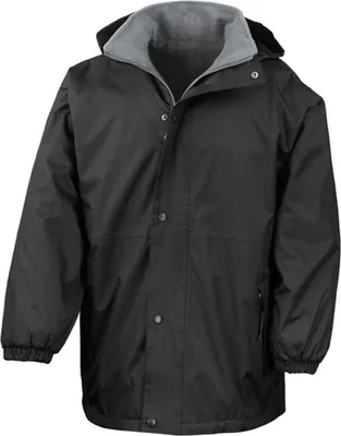Produktbild von Result R160X | Reversible Stormstuff Jacket - Farbe: Black/Grey - Größe: L