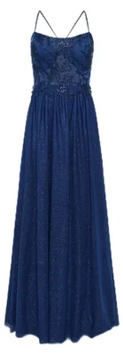 Produktbild von Vera Mont Damen 2574/4112 Kleid, Dark Blue/Grey, 42
