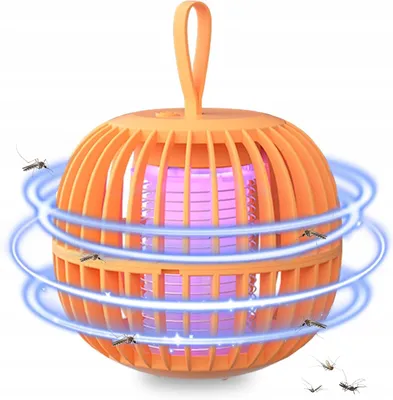 Zdjęcie produktu dla Lampa owadobójcza LED pułapka na komary muchy wisząca UV nocna