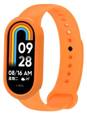 Image de Xiaomi Smart Band 8/9/10 silikonový kryt Oranžový