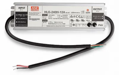 Produktbild von Mean Well HLG-240H-12A SNT 12V/DC/0-16A/ 192W IP65