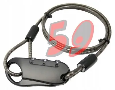 Produktbild von JMP Sicherheitskabel Motorrad 4x900 mm mit Zahlenschloss