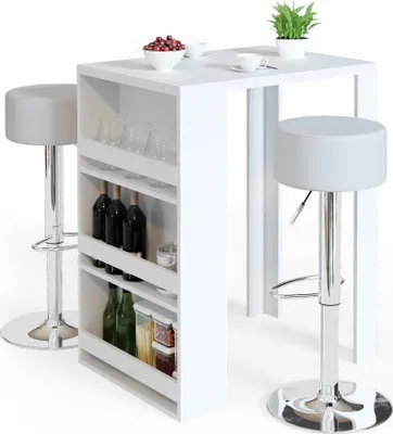 Produktbild von Bartisch Vicco  Weiß 57 x 80 cm, Model 31361