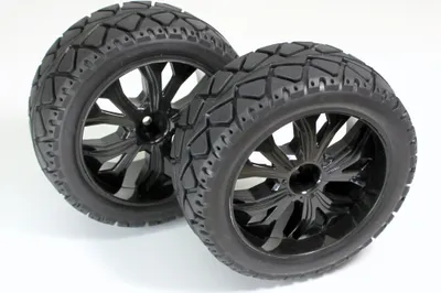 Image de Absima Buggy Onroad Pneus complets noirs avant 1:10 (2 pcs.)