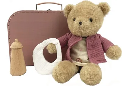 Zdjęcie produktu dla Miś Morrisette z ubrankami w walizce