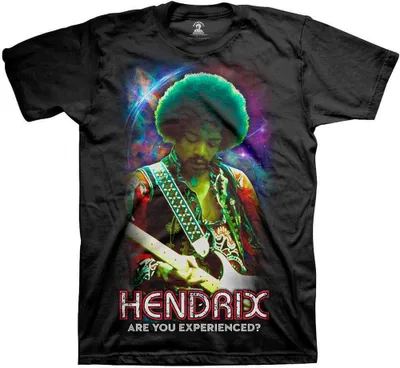 Produktbild von Jimi Hendrix Cosmic Black L T-Shirt