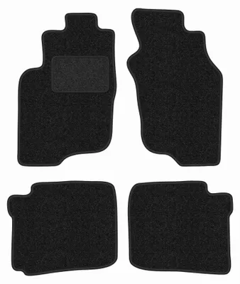 Produktbild von Velours-Fußmatten für Mitsubishi Space Star 1999-2005 (Minivan) – 4-tlg, Anthrazit, passgenau – Wielganizator ANTHRA