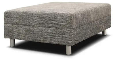 Produktbild von Wohnlandschaft Sofa Couch Ecksofa Eckcouch in Gewebestoff hellgrau Minsk XXL
