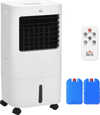 Produktbild von HOMCOM 3 in 1 Luftkühler mit Luftbefeuchtung Wasserkühlung 15L Ventilator
