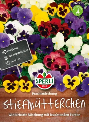 Produktbild von Sperli Stiefmütterchensamen Prachtmischung