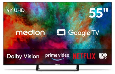 Produktbild von MEDION 138,8 cm (55 Zoll) Fernseher 4K Smart TV - MD 855401