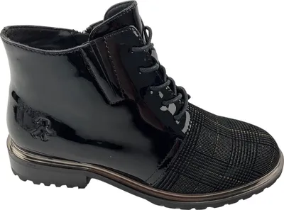 Produktbild von 2 GO FASHION Damen Schnürboots 8024-505 Schwarz Größe.40