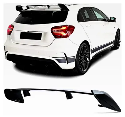 Produktbild von Heckspoiler Dachspoiler Schwarz glänzend für Mercedes A-Klasse W176 ab 12