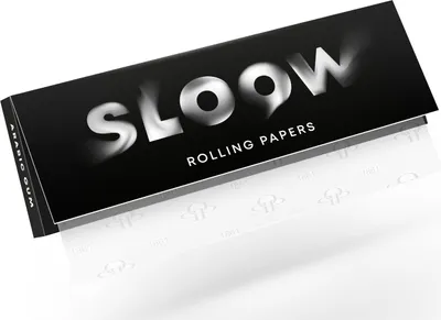 Immagine prodotto di SLOOW Fogli neri corti 69mm 14g/m2 50pz