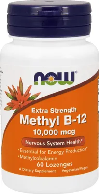 Produktbild von Now Foods Methyl B12 10000mcg (60) Standard - Vitamine, Mineralien & Gesundheit - Vitamine