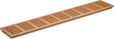Produktbild von Lüftungsgitter aus Massivholz Buche natur 550 x 100 x 15 mm Qualitäts - Abluft-Gitter von SO-TECH