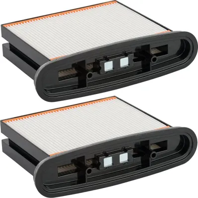 Produktbild von 2x Polyester-Faltenfilter Filter Filter-Kassette Filter-Kartusche für Eibenstock DSS 1250 DSS 25A DSS 35M iP DSS 50A DSS 50M