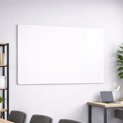 Image de Tableau blanc 150 x 120 cm – Grand tableau magnétique effaçable, pour le bureau, l'école et le télétravail
