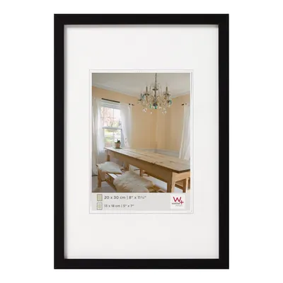 Produktbild von Walther Design BP045B, Einzelbilderrahmen, Holz, Schwarz, 20 x 30 cm, Rechteckig, Deutschland