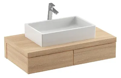 Obrázok produktu pre Kúpeľňová skrinka pod umývadlo RAVAK Formy dub 1200 x 220 x 550 mm X000001034