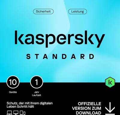 Produktbild von KASPERSKY ESD Standard 10 Device 1 Year (KL1041GDKFS)