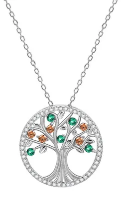 Produktbild von Silver necklace with tree of life AGS1139 / 47
