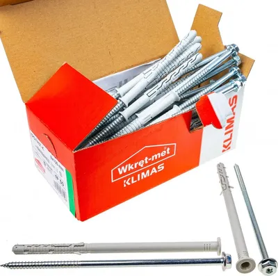 Obrázok produktu pre Rozperný rámový hmoždinec 10x200 TX-40 25 ks KLUCZ+TX torx