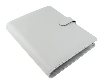 Image de Filofax Saffiano A5 Gris Granite Organisateur Agenda en similicuir 028801