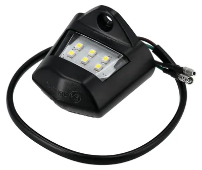 Immagine prodotto di Luce targa a LED, nera, testata
