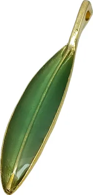 Produktbild von Minott Schmuck Anhänger | Blatt > Messing, gelbgoldfarben 41992