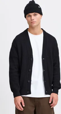 Produktbild von !Solid SDNalli Herren Strickjacke Cardigan mit Grobstrick V-Ausschnitt Knopfleiste 100% Baumwolle Relaxed fit