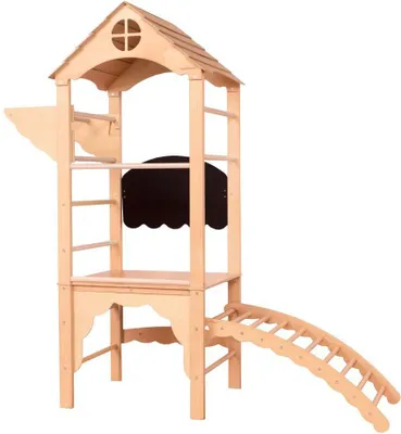 Zdjęcie produktu dla Domowy Plac Zabaw Tower - Drewno