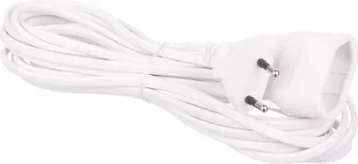 Produktbild von Verlängerungskabel, 1 Steckdose, 5m, weiß, IP20, 230V