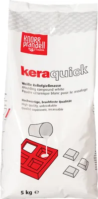 Produktbild von KNORR prandell Gießmasse keraquick weiß 5 kg