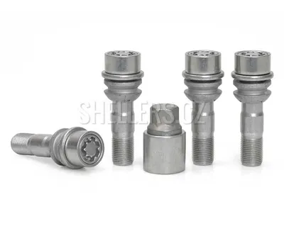 Obrázek produktu pro Pojistné bezpečnostní šrouby M15x1,25x44 kulová pohyblivá R14, klíč 17, SICUSTAR VNMB44, MERCEDES
