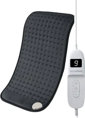 Produktbild von Heizkissen für Rücken Schulter Nacken 60x30cm Wärmekissen mit Abschaltautomatik, Schnelle Erwärmung, Rückenwärmer Heizdecke 9 Heizstufen