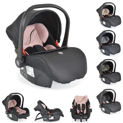 Obrázek produktu pro Dětská autosedačka Moni i-Size Multi (40 - 87 cm) skupina 0+ potah na nohy opěrka hlavy růžová