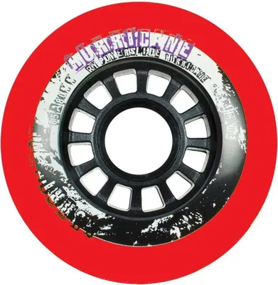 Zdjęcie produktu dla Koła Powerslide Hurricane Red (4 sztuki), 85A, 80