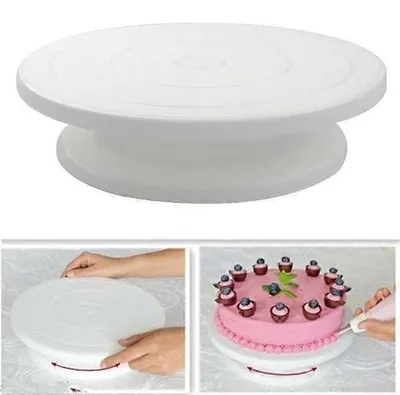 Produktbild von Kuchen-Drehteller, rotierend - Backutensilien - Kuchen-Drehteller, Weiß