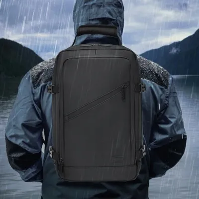 Produktbild von Kono Handgepäck Rucksack 40x30x20 Wasserfest für Flugzeug