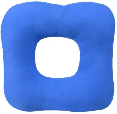 Produktbild von Perlbaumwollkissen, Hüftkissen gegen Dekubitus, bettlägeriges Pflegekissen für ältere Menschen, Grün, 35 x 14