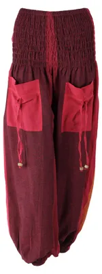 Produktbild von Haremshose - Pluderhose - Aladinhose - Pumphose rot