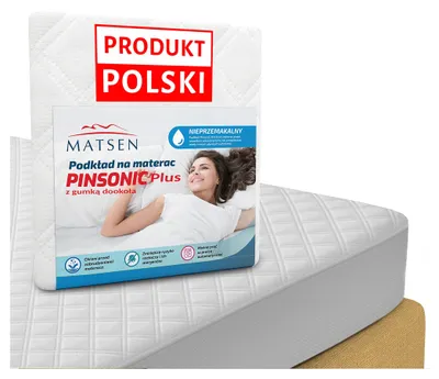 Produktbild von Pinsonic Plus Wasserdichter Matratzenschoner 80x180 cm mit Gummizug