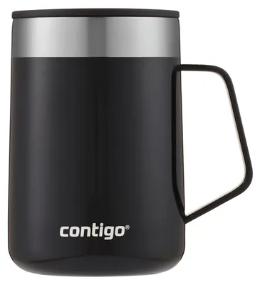 Produktbild von Thermobecher STREETERVILLE schwarz mit Henkel 420 ml ContiGo!