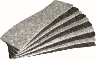 Immagine prodotto di BI-OFFICE AA0112 Ricarica feltro per lavagna 10 pezzi grigio