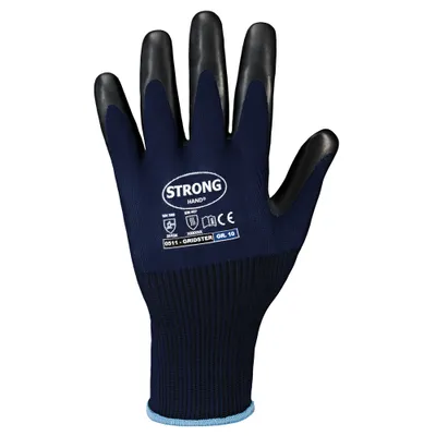 Immagine prodotto di Guanti GRIDSTER taglia 9 blu scuro/nero EN 388,EN 407 PPE II STRONGHAND