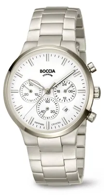 Image de Boccia Montre homme 3746-01 Titan Chronographe