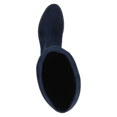 Produktbild von Caprice Damen Stiefel Langschaft Stretch Blockabsatz modisch clean 9-25512-41, Größe:38 EU, Farbe:Blau
